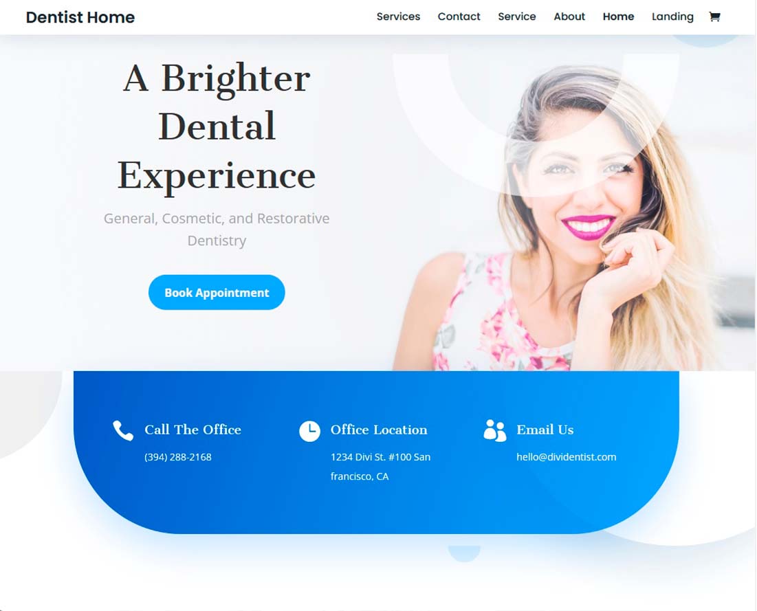 pagina web dentista