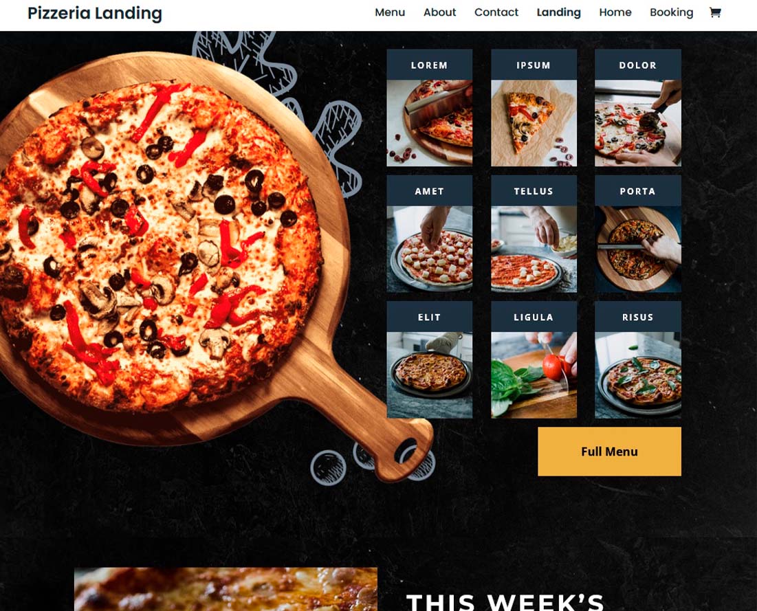 web Pizzerias